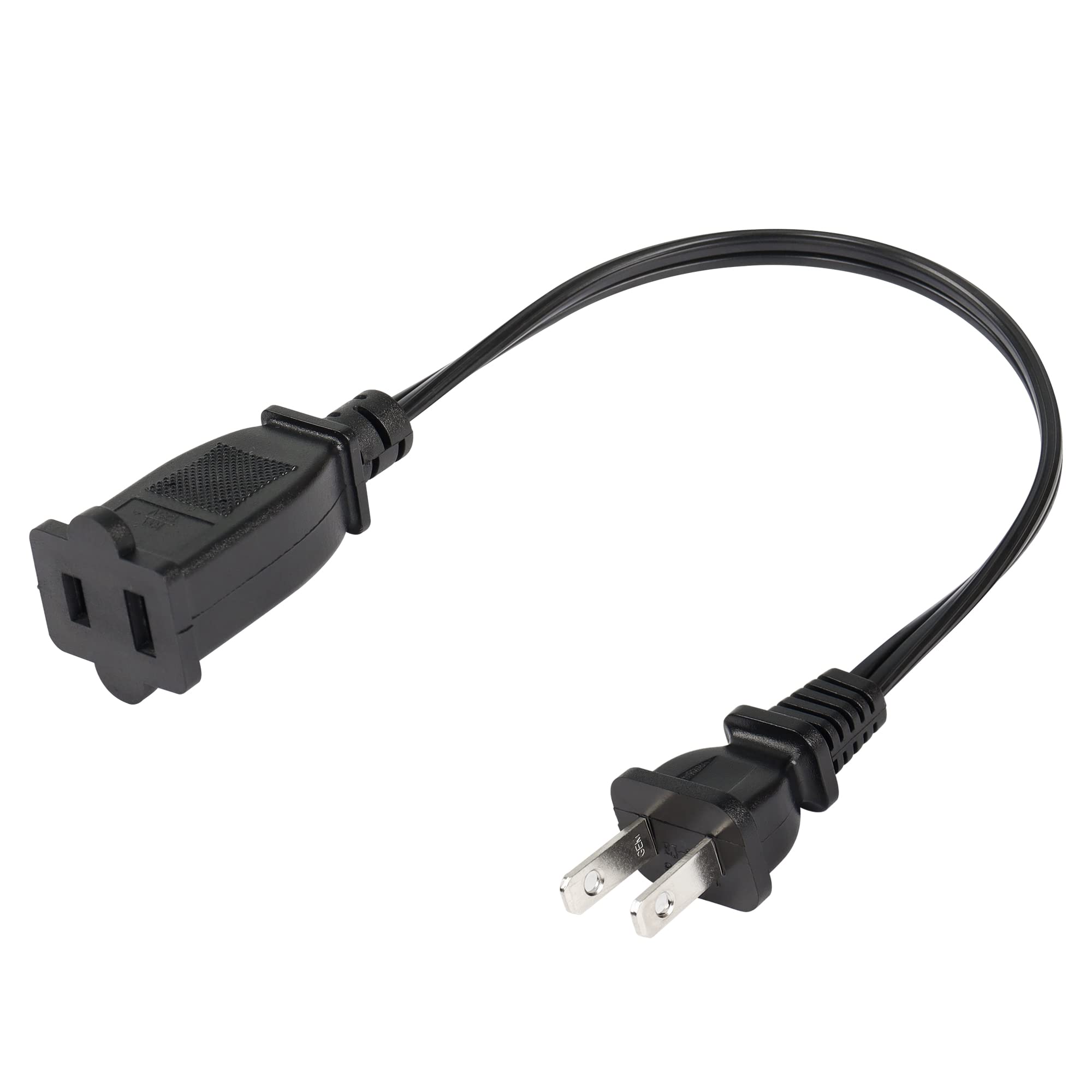 Amazon.co.jp: CERRXIAN USA コンセント AC 2 プロング 電源延長